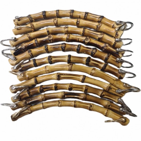 Bambu Görünümlü Çanta Sapı C Model 18 cm