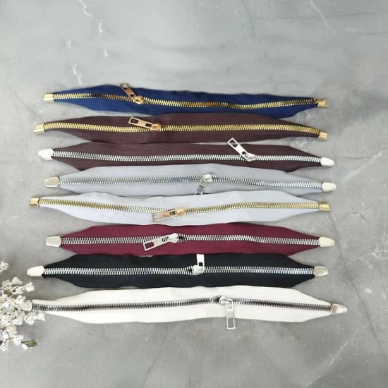 Dip Kapalı Çanta Fermuarı 40 cm