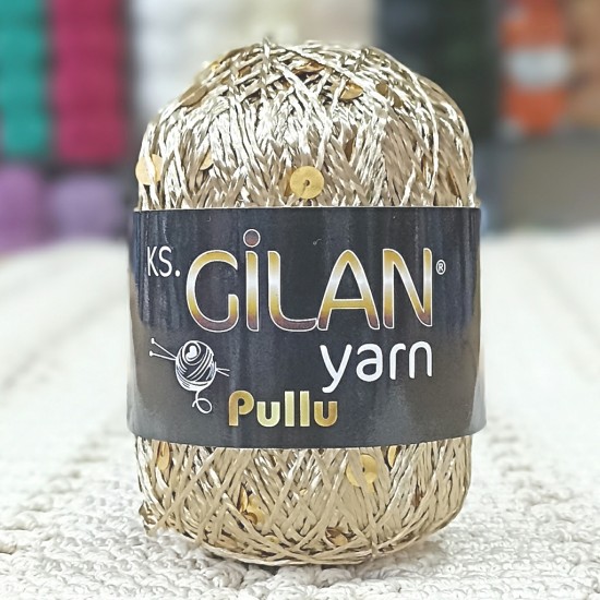 GİLAN %80 VİSKON %20 PAYET PULLU EL ÖRGÜ İPİ