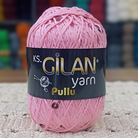 GİLAN %80 PAMUK %20 PAYET PULLU EL ÖRGÜ İPİ