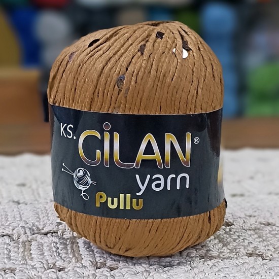 GİLAN %80 PAMUK %20 PAYET PULLU EL ÖRGÜ İPİ