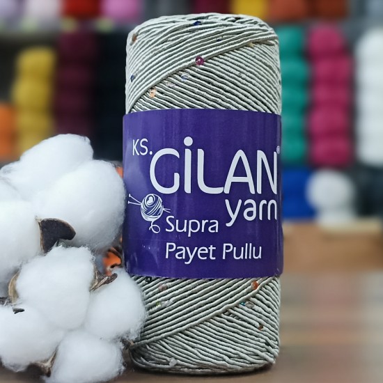GİLAN SUPRA MİNİ PULLU  EL ÖRGÜ İPİ