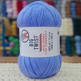 300-350 -  gr Mega Boy  İhraç Fazlası El Örgü İpi - Gök Mavi