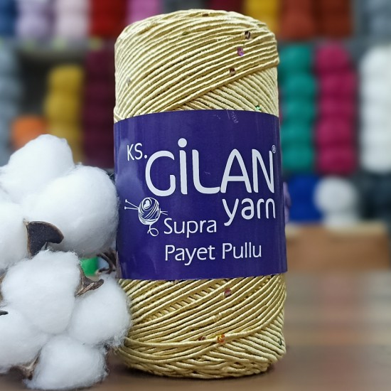 GİLAN SUPRA MİNİ PULLU  EL ÖRGÜ İPİ