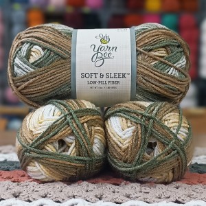 320-340 gr Yarn Bee SS  Low Piiling Ebruli İhraç Fazlası El Örgü İpi