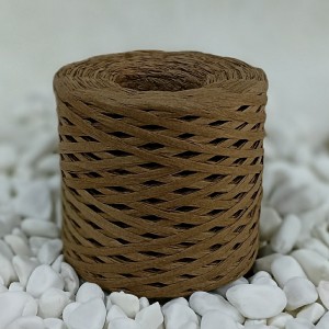 200 gr İthal Doğal Rafya El Örgü İpi - G44 YAĞ  KAHVE