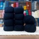 500 gr 10 Adet %75 Wool İhraç Fazlası  El Örgü İpi - Siyah