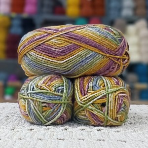 280-300 gr Yarn Bee SS  Low Piiling Ebruli İhraç Fazlası El Örgü İpi