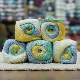 500 gr Batik Ebruli Merserize  El Örgü İpi