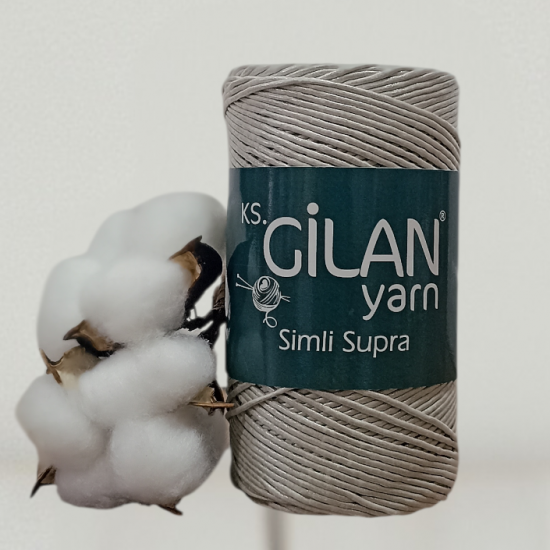 Gilan 200 gr METALİK SİMLİ SUPRA El Örgü İpi 
