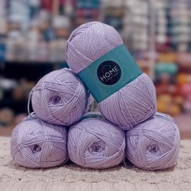 500 Gr Home Creation İnce Stretch İhraç Fazlası El Örgü İpi - Lila