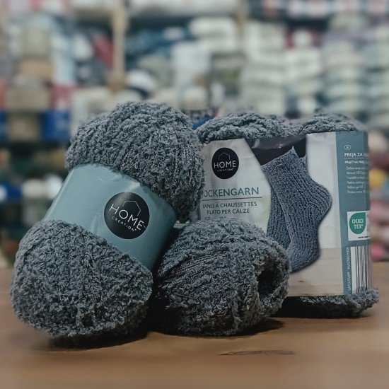 150 gr 2 Adet Yumuşak Kısa Tüylü Kürk İhraç Fazlası El Örgü İpi - Duman Gri