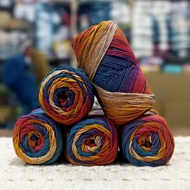 500 Gr %60 Pamuk Batik Cotton İhraç Fazlası El Örgü İpi - 01