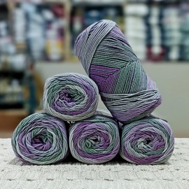 500 Gr %60 Pamuk Batik Cotton İhraç Fazlası El Örgü İpi - 03