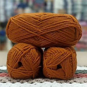 300 Gr Vanna's Choıce İhraç Fazlası El Örgü İpi - Turuncu Taba