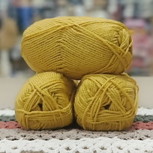 300 Gr Vanna's Choıce İhraç Fazlası El Örgü İpi - Hardal Sarı 