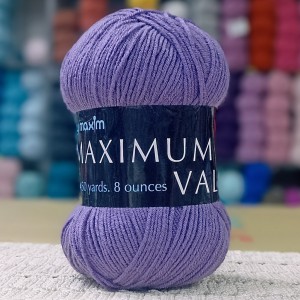 230 gr Mary Maxım Maxımum Value İhraç Fazlası El Örgü İpi - Koyu Lila