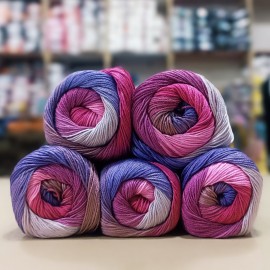 500 gr Ebruli Merserize  El Örgü İpi