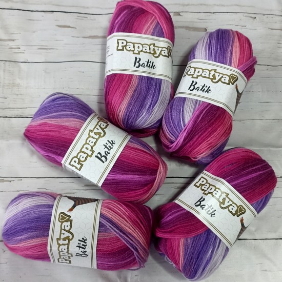 Papatya Batik Ebruli 5'Li Paket