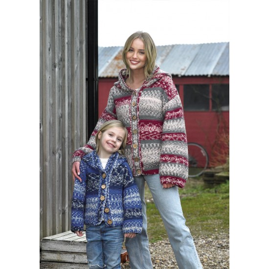 600 gr %20 Yünlü Ebruli  Desen Çıkartan İhraç Fazlası El Örgü İpi