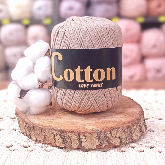 100 gr Cotton Love Yarns %100 Brezilya Saf Pamuk