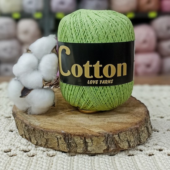 100 gr Cotton Love Yarns %100 Brezilya Saf Pamuk