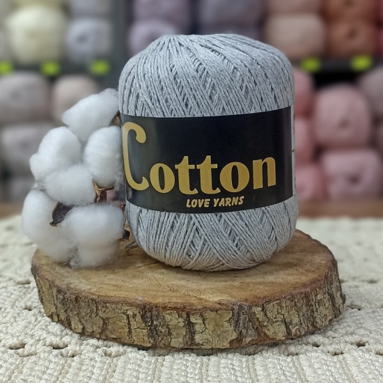 100 gr Cotton Love Yarns %100 Brezilya Saf Pamuk