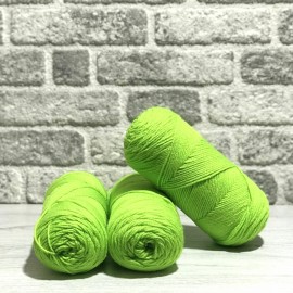 550-600 gr AMERİKAN SARIM EL ÖRGÜ İPİ - Açık Neon Yeşil