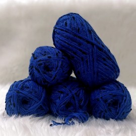 450-500 gr KATLAMA ANGORA Mini Ponponlu El Örgü İpi - Saks Mavisi  - Siyah Ponponlu 450-500 gr KATLAMA ANGORA Mini Ponponlu El Örgü İpi - Saks Mavisi  - Siyah Ponponlu