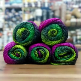 500 gr İhraç Fazlası Lüks Ebruli El Örgü İpi  500 gr İhraç Fazlası Lüks Ebruli El Örgü İpi