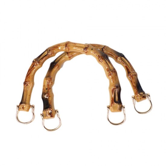 Bambu Görünümlü Çanta Sapı U Model 16 cm Bambu Görünümlü Çanta Sapı U Model 16 cm