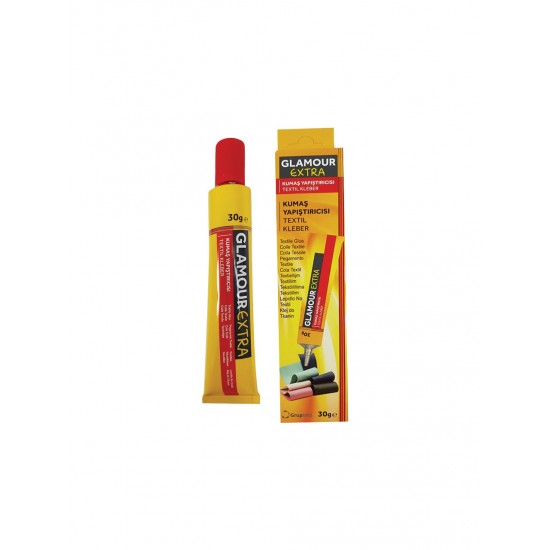 GLAMOUR EXTRA 30 GR TEKSTİL YAPIŞTIRICISI GLAMOUR EXTRA 30 GR TEKSTİL YAPIŞTIRICISI