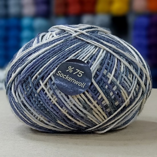 90-100 gr SockenWolle %75 Yünlü İhraç Fazlası El Örgü İpi -Çorap İpi