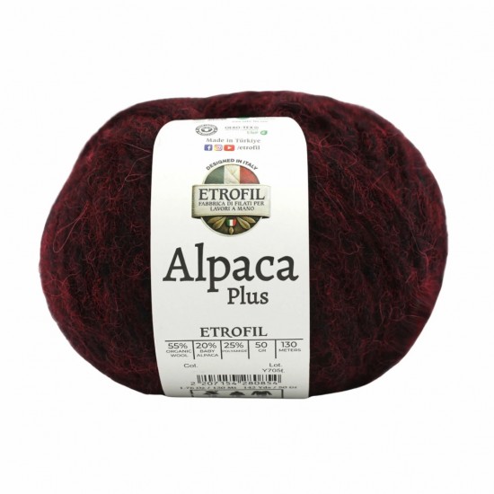 Etrofil Alpaca Plus %20 Baby Alpaca El Örgü İpliği 50 gr