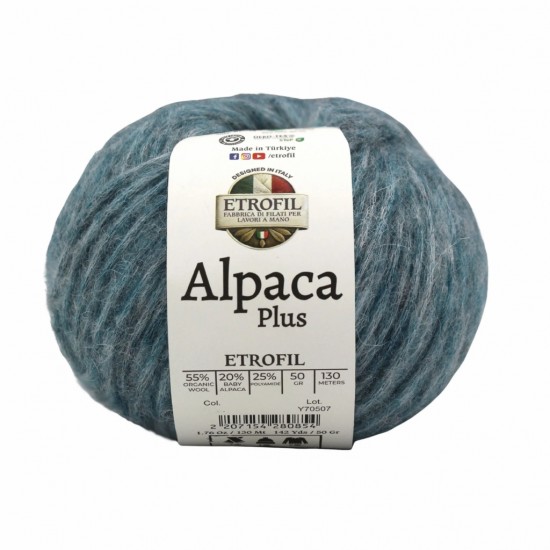 Etrofil Alpaca Plus %20 Baby Alpaca El Örgü İpliği 50 gr