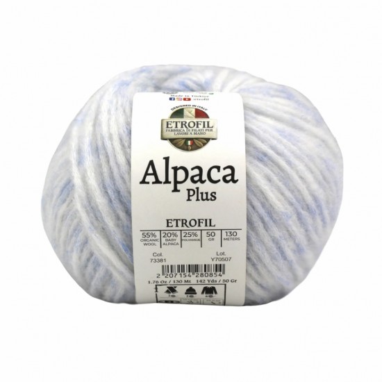 Etrofil Alpaca Plus %20 Baby Alpaca El Örgü İpliği 50 gr