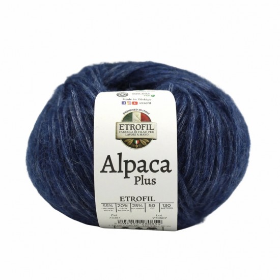 Etrofil Alpaca Plus %20 Baby Alpaca El Örgü İpliği 50 gr