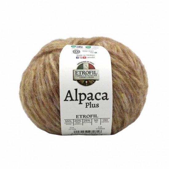 Etrofil Alpaca Plus %20 Baby Alpaca El Örgü İpliği 50 gr