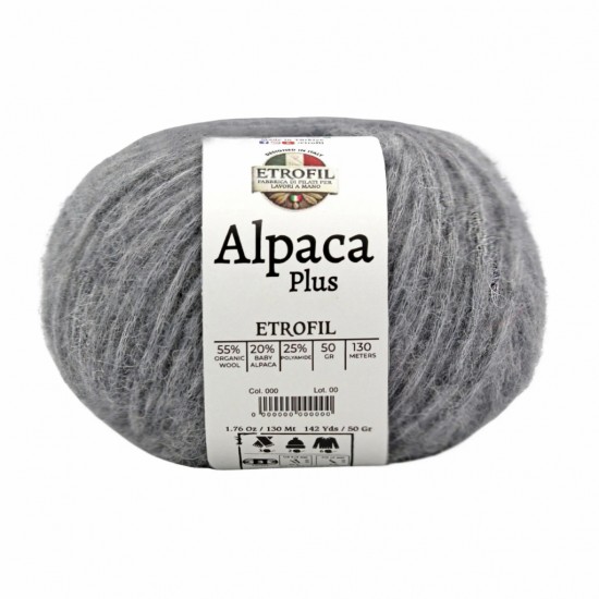 Etrofil Alpaca Plus %20 Baby Alpaca El Örgü İpliği 50 gr