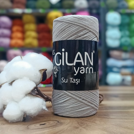 GİLAN SUPRA SU TAŞI METALİK EFEKTLİ EL ÖRGÜ İPİ