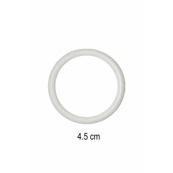 Plastik Beyaz Lif,Başlama,Peçetelik Halkası 1 Adet Orta 4,5 cm