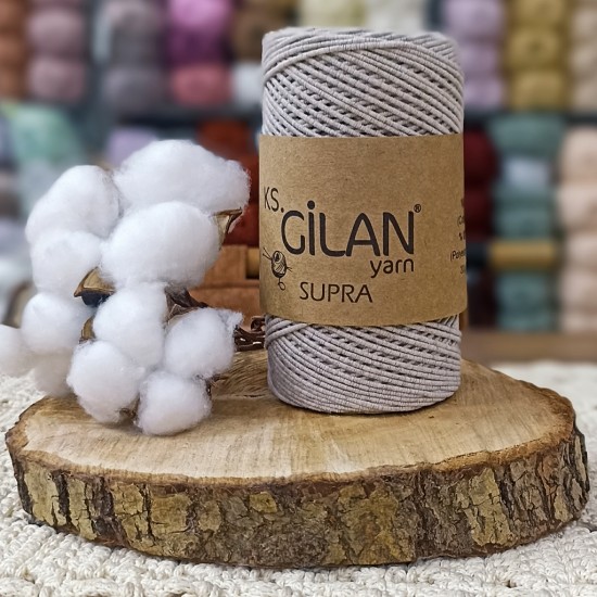 GİLAN %100 PAMUK SUPRA  EL ÖRGÜ İPİ