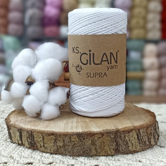 GİLAN %100 PAMUK SUPRA  EL ÖRGÜ İPİ