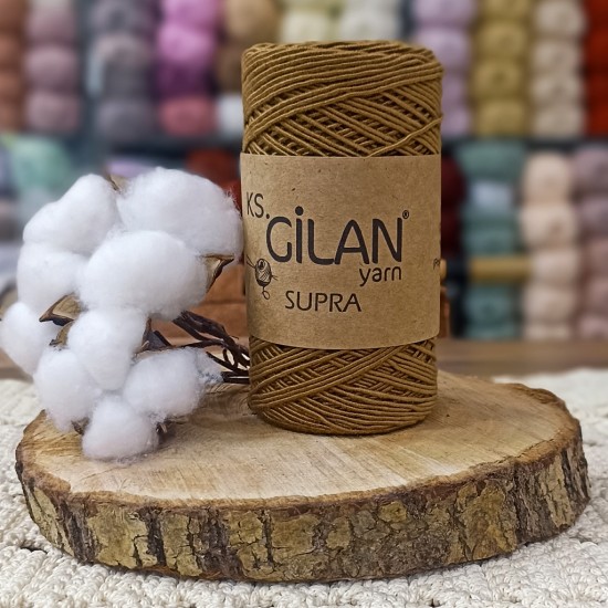 GİLAN %100 PAMUK SUPRA  EL ÖRGÜ İPİ