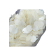 Yarı Saydam Çanta Süsleme Pulu 20 mm (20 gr) Sedefli Ekru