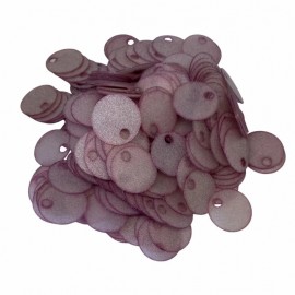 Yarı Saydam Çanta Süsleme Pulu 20 mm (20 gr) Gül Kurusu