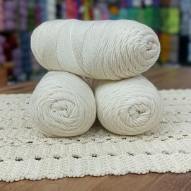 600-620 gr Amerikan Sarım  Antipilling  İhraç Fazlası El Örgü İpi - Krem