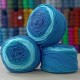 480-500 gr Outlet Cake Yarn Ebruli İhraç Fazlası El Örgü İpi