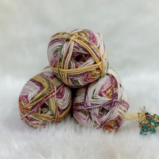 330 gr Yarn Bee SS  Low Piiling Ebruli İhraç Fazlası El Örgü İpi