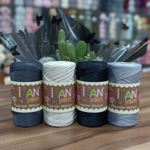 GİLAN POLYESTER RİBBON EL ÖRGÜ İPLİĞİ 